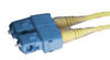 Duplex SC Zirconia Ferrule 126µm/3mm (cladding/jacket) Single Mode Connector, MFR Mol