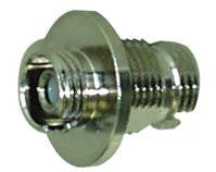 Single Mode and Multimode FC Mating Sleeve, Zirconia Sleeve, Threaded Nut Mount, Mfr Molex