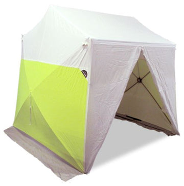 Pop N Work GS8811A Pop Up Ground Tent, 8' X 8' w/ Slit Door