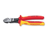KNIPEX 7408250 US Insulated High-Leverage Diagonal Cutters, 10"