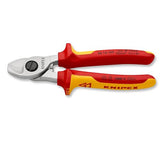 KNIPEX 9516165 Insulated Cable Shears, 6-1/2"