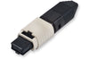 UniCam Standard-Performance Connector, MTP (non-pinned), 62.5 µm multimode (OM1), 12-fiber beige