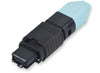 UniCam Standard-Performance Connector, MTP (pinned), 50 µm multimode, OM3, OM4 Laser Optimized