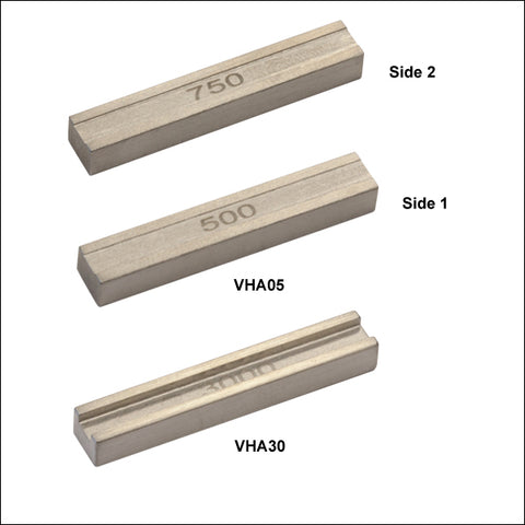 THL-VHA10 - Dual-Sided Fiber Holder Top Insert, Ø812 µm - Ø1770 µm