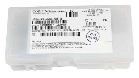 UniCam Standard-Performance Connector, ST, 62.5 µm multimode (OM1), ceramic ferrule, organizer pack