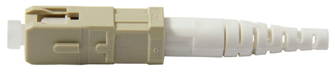 SC Composite Ferrule 125.5µm Multimode Connector, 3mm Boot, Mfr Corning