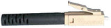 LC Zirconia Ferrule 125.5µm Single Mode Connector, 3mm Boot, Corning