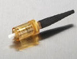 ST Zirconia 125.5µm/3mm (cladding/jacket) Single Mode Connector, MFR Corning Cable Syste