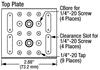 TH-AP180 - Adjustable Angle Mounting Plate