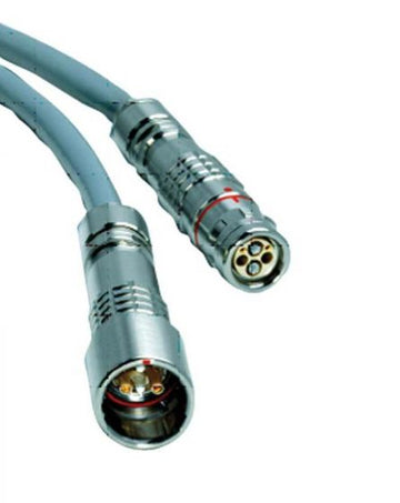 FOSCO Blue LEMO SMPTE assembly PUW(receipt)-FUW (plug) 250 Feet