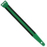 Fiber Optic Cable Tie Wraps Green  with Foam 50 pack