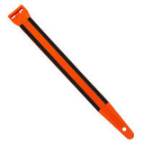 Fiber Optic Cable Tie Wraps Orange  with Foam 6 pack