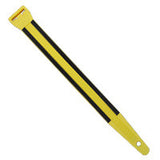 Fiber Optic Cable Tie Wraps Yellow  with Foam 50 pack