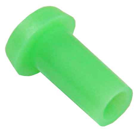 Universal Dust Cap for 2.5mm Ferrules. Fits FC, SC and ST Ferrules. Green Color, 100 pcs/pack