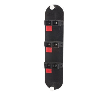 Closet Connector Housing (CCH) Panel, SC adapters, Duplex, 6 F, 50 µm multimode (OM2)