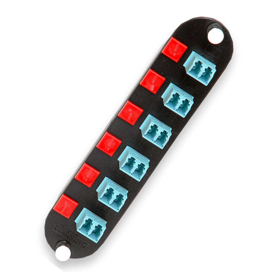 CCH-CP12-A9 - Corning Snap In Fiber Optic Patch Panel OS1 Single Mode 6 X LC Duplex - Foto 10