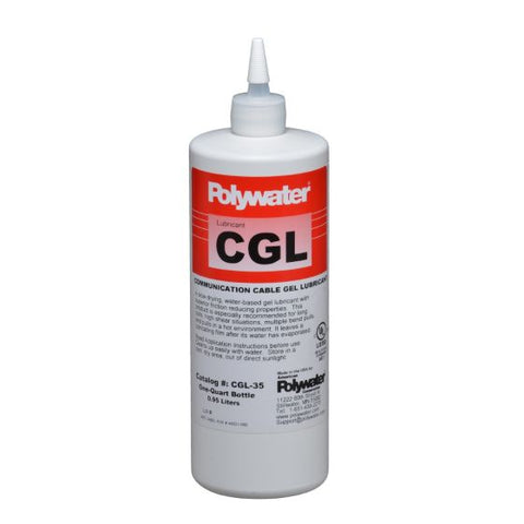 Polywater Lubricant CGL Squeeze Bottle 1 Quart