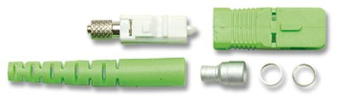 Epoxy SC/APC Single Mode Simplex Connector, 3mm