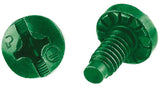 Bonding Cage Nut Kit Pack OF 4 Cage Nuts And Screws #12-24 , Green