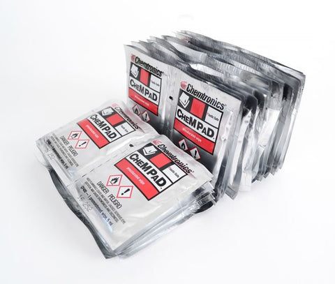 ITW Chemtronics Cleaning Wipes Pre-Saturated Lint Free 4" x 3" 50-Pack