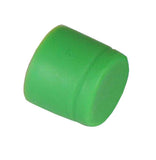 Rubber Dust Cap Covers for FC Mating Sleeve. 100 pcs/pack, Green Color