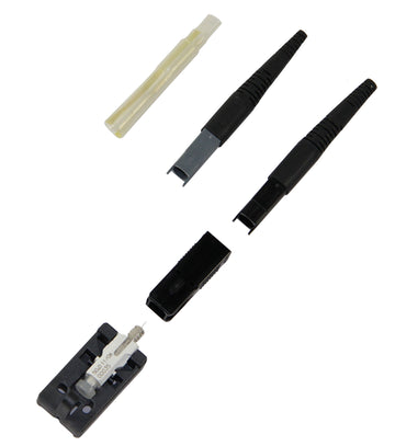 AFL FuseConnect - SC connector - 50µm Multimode, 2mm Jacket, Black Color