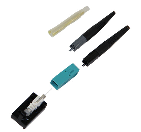 AFL FuseConnect - SC connector - 50µm Multimode, 10Gig, 2mm Jacket, Aqua Color