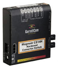 Converter Switch with One 100Base-FX ST/MM and Two 10/100 RJ-45 Ports