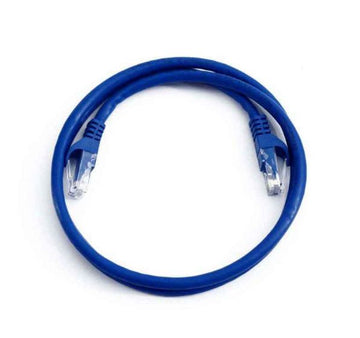 Cat5E 3 feet Patch Cable w/boots-Blue