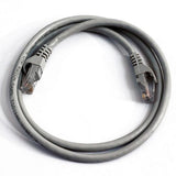 Cat5E 50 feet Patchcord w/boots, Gray