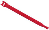 One-Wrap Wire Wrap - 1" (W) x 8" (L) Red - 75/pack