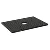 TH-MSB2328/M - Aluminum Breadboard for LCC7201B, 230 mm x 280 mm x 9.5 mm, Ø50 mm Access Hole, M4 and M6 Taps