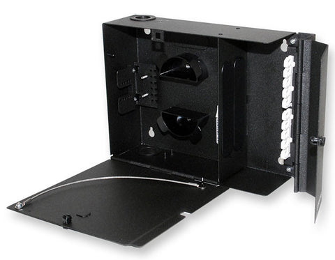 Corning WCH-02P 12 Fiber Wall Mountable Connector Housings - Accepts 2 CCH Connector Panels