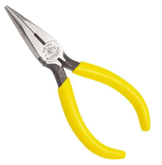 6 in. Standard Long-Nose Pliers - Side-Cutting, ,Over Length 6-5/8