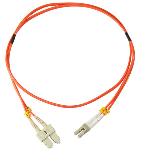 1m SC-LC Duplex 50/125µm multimode patch cord