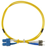 1m ST-SC Duplex 8.3/125µm single mode patch cord, UPC polish