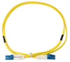 1m LC-LC Duplex 8.3/125µm/2mm single mode patch cord, UPC polish