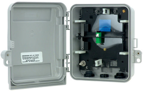 1/2" NPT, Plug, Grommet, Lgx 118 Black, 1 x Sc/Apc Adapter