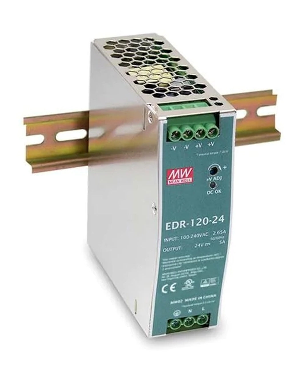 DR-12048 AC to DC 48V 120W Industrial DIN rail power supply