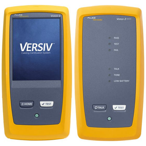 Fluke Networks OTDR Quad 2 GHz Cable Analyzer with Quad OLTS, and Fiber Inspection