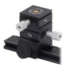 TH-DT12XZ - 1/2" XZ Dovetail Translation Stage with Baseplate, 8-32 Taps