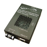 Extended Temperature Fast Ethernet Coverters, 100Base-TX, RJ45 to 100Base-Fx, 1300nm, multimode, SC,