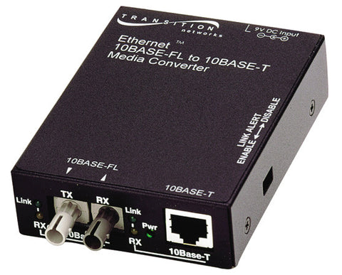 Fast Ethernet Standlone Coverters, 100Base-TX, RJ45 to 100Base-Fx, 1300nm, multimode, SC, 2 km