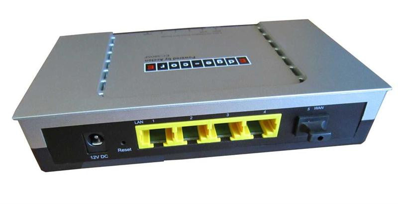 Managed Fiber Gateway w/ 4 port Router and BiDi single strand uplink f ...