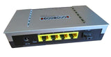 Managed Fiber Gateway w/ 4 port Router and BiDi single strand uplink for FTTH applications