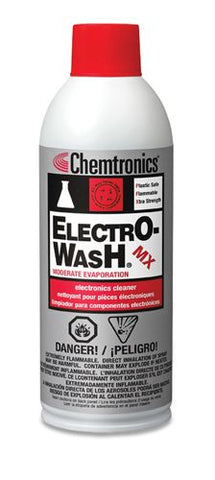 Chemtronics ES1621 Electro-Wash MX Cleaner Degreaser, 10 oz ( Ground Shipment Only)