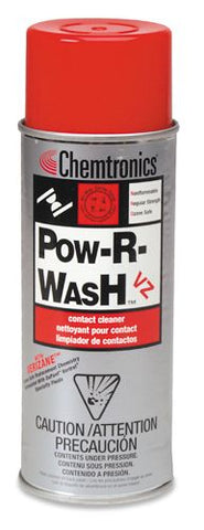 Chemtronics ES6300 Pow-R-Wash VZ Ozone-Safe Cleaner, 12 oz.