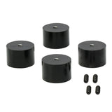 TH-AV5/M - Ø38.1 mm Sorbothane Feet, Internal M6 Mounting Thread, 4 Pieces