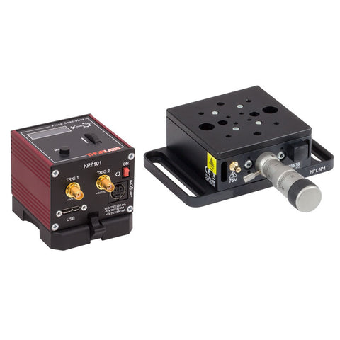 TH-KPZNFL5 - NanoFlex™ 5 mm Travel Stage & TH-KPZ101 Piezo Driver, Imperial