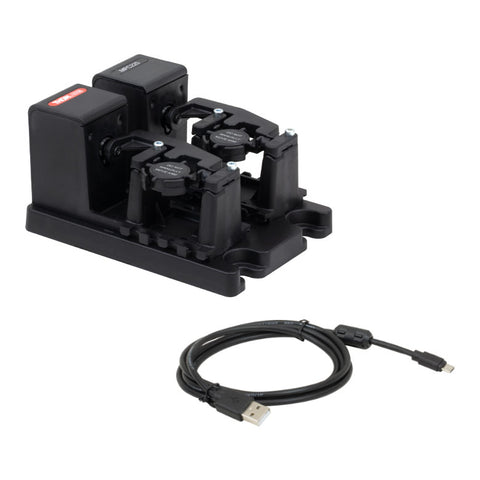 MPC220 - Motorized Fiber Polarization Controller for Ø900 µm Jacket Fiber, 2 Paddles, Ø18 mm